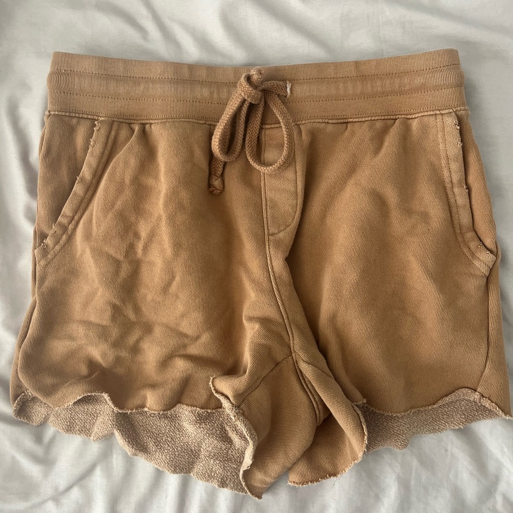 Brown aerie sweatshorts size XS